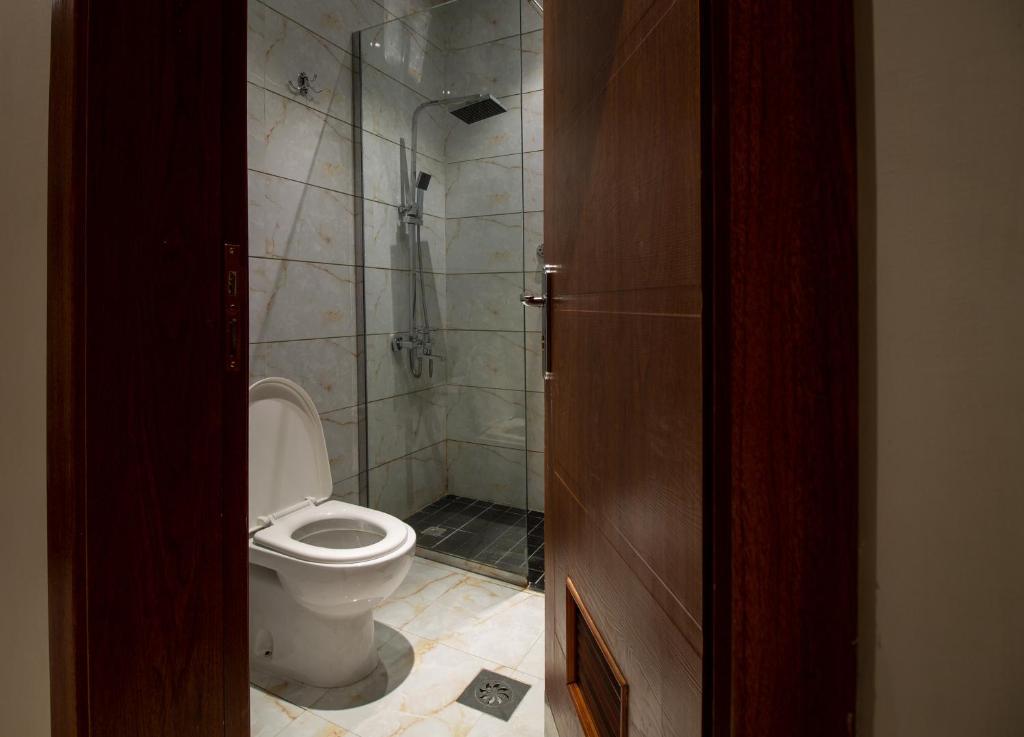Koupelna v ubytování Toot House Alqaim