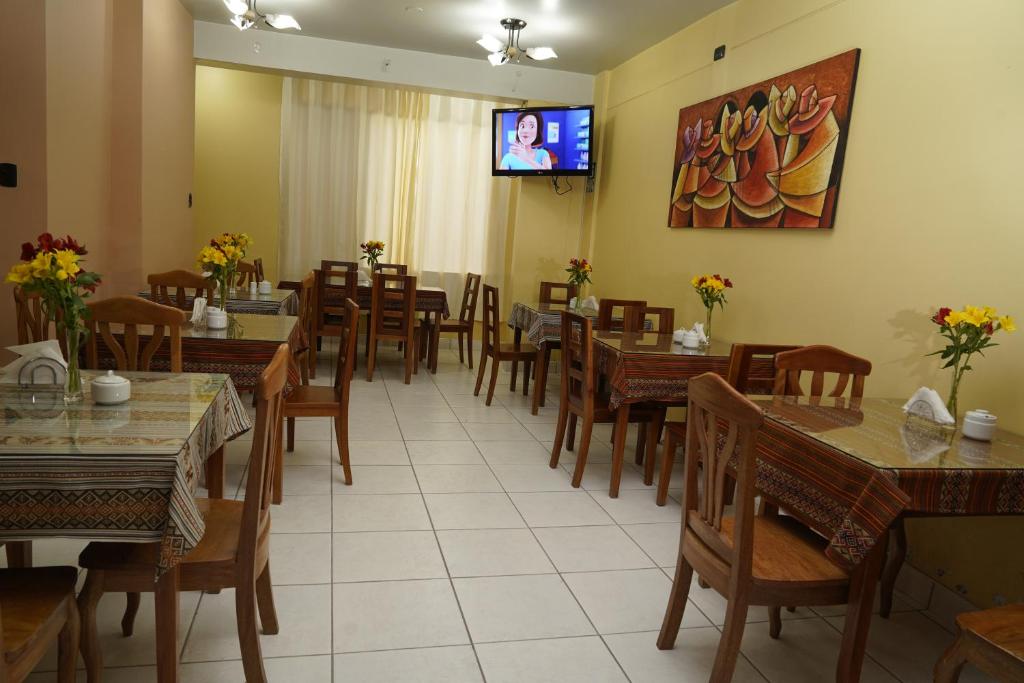 Restaurace v ubytování Hotel Melanys