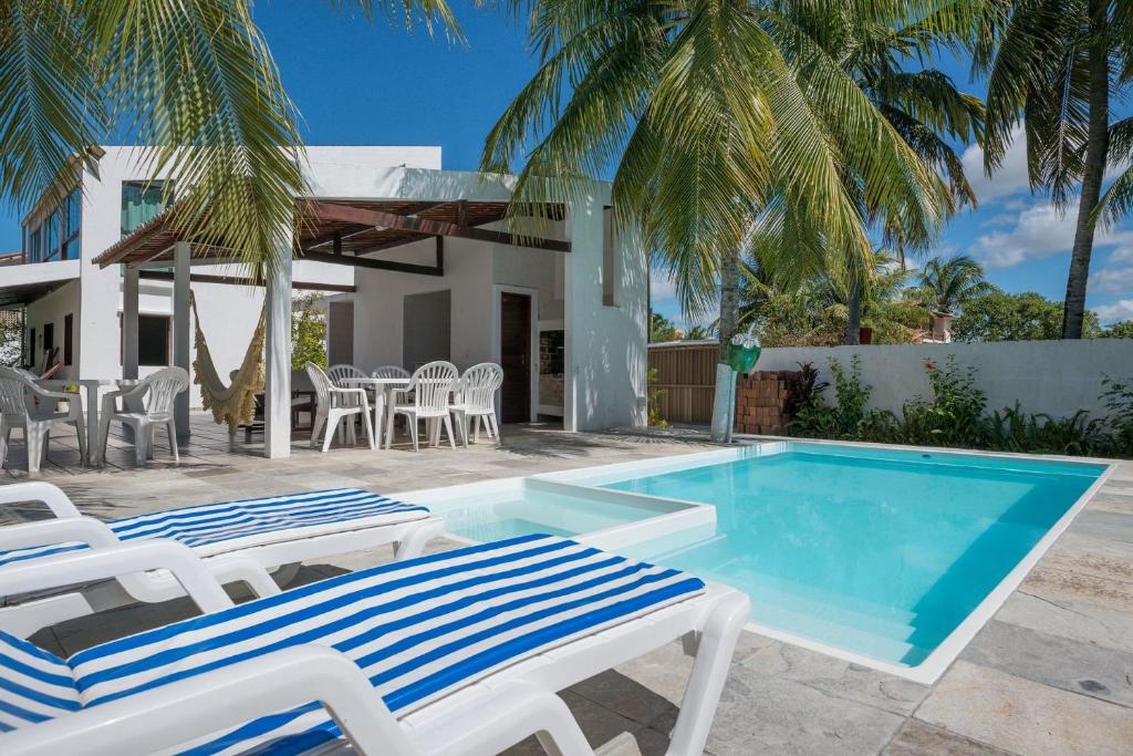  Casa confortável na Praia dos Carneiros