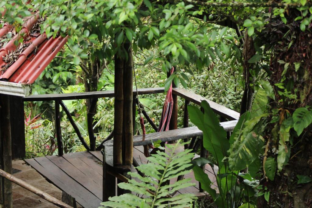 Zahrada ubytování Princesa de la Luna Ecolodge