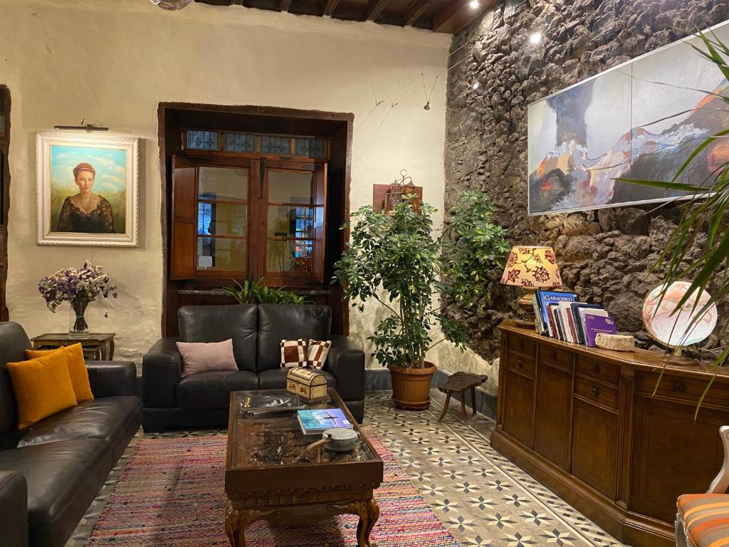 Posezení v ubytování Gara Hotel