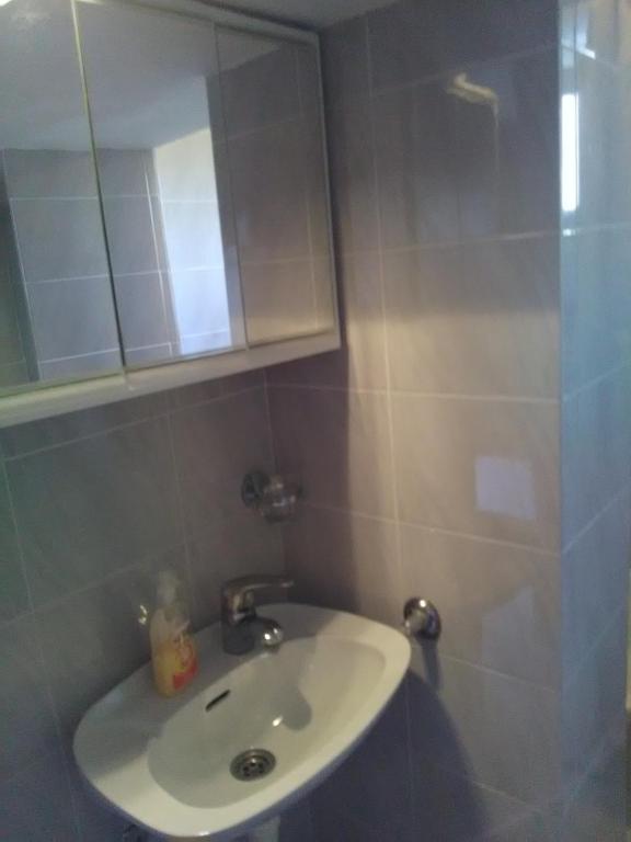 Koupelna v ubytování Apartment Tičić