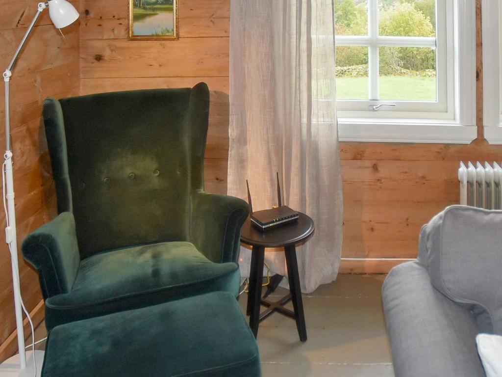 Posezení v ubytování Holiday home Masfjordnes