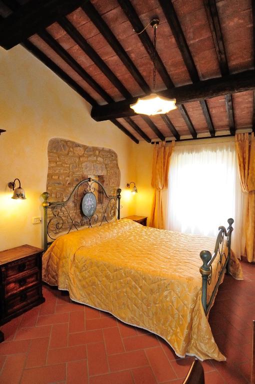 Posteľ alebo postele v izbe v ubytovaní Agriturismo I Monti