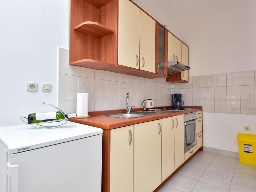 Kuchyňa alebo kuchynka v ubytovaní Holiday Home in Krusevo with Garden