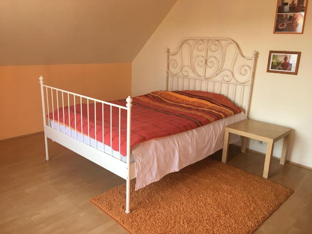 Posteľ alebo postele v izbe v ubytovaní Holiday Home in Dobczyce near Ski Lift
