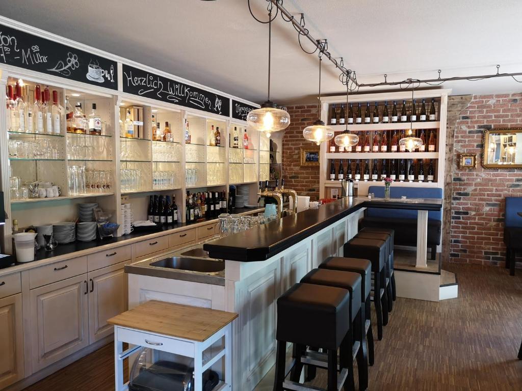 Lounge nebo bar v ubytování Ferienhof Dittrichs Erben