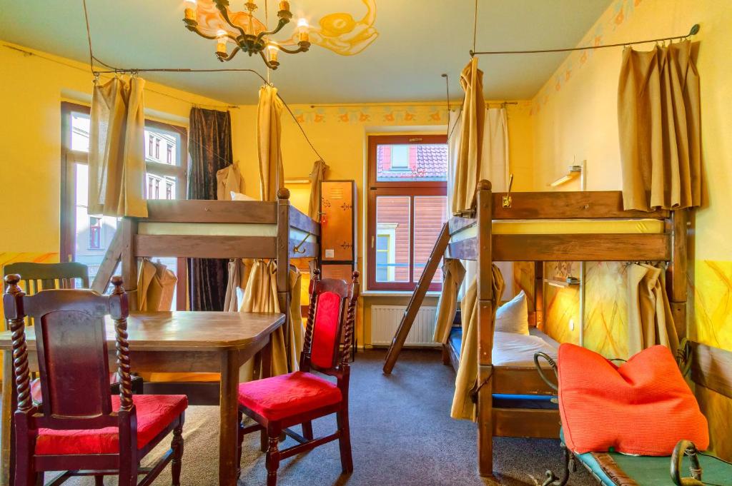 Posezení v ubytování Hostel Lollis Homestay Dresden