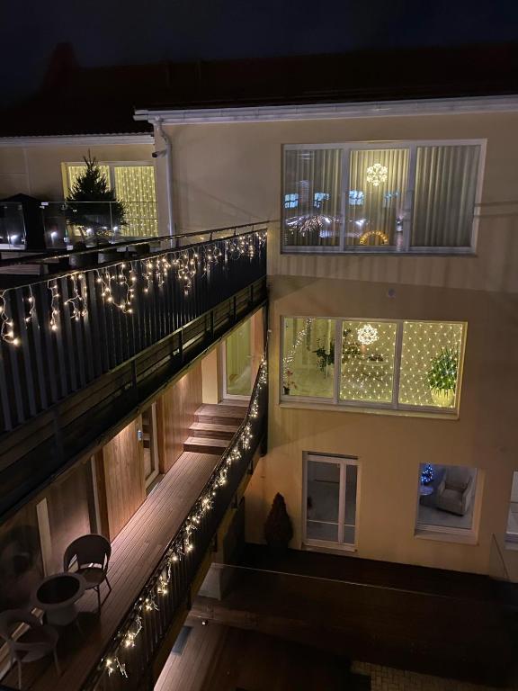 Balkón nebo terasa v ubytování Dönhoff Residence