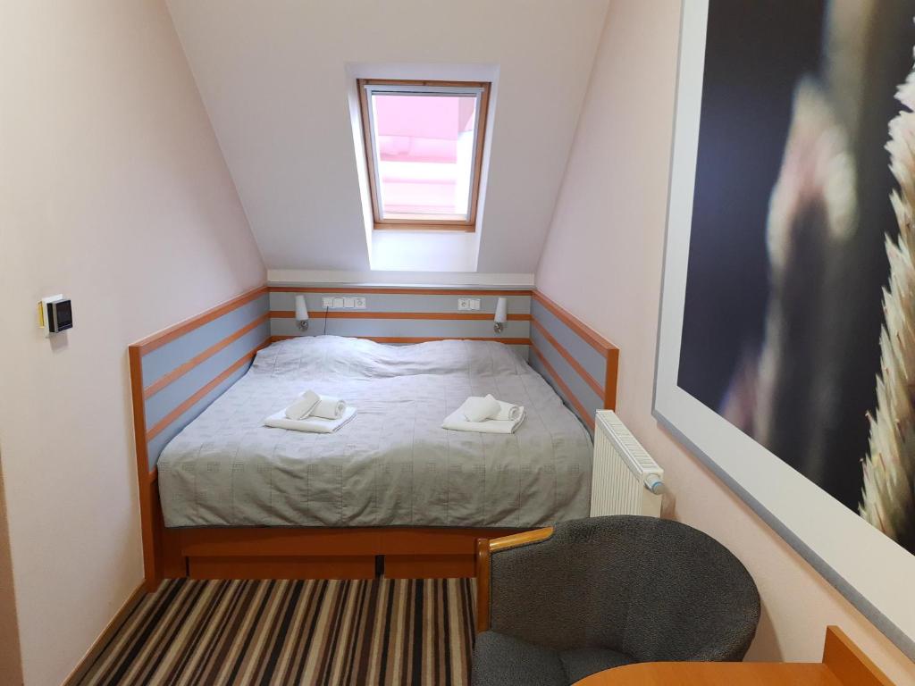 Postel nebo postele na pokoji v ubytování Hotel Air