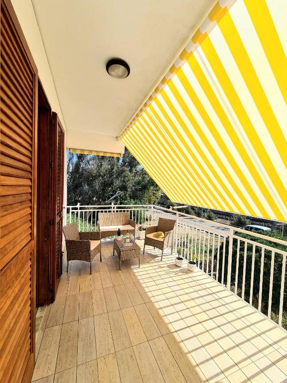 Balkon lub taras w obiekcie Casa Vacanze Sea-Life