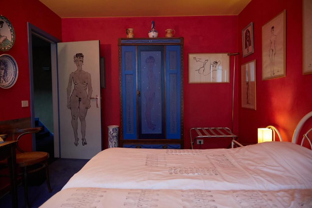 Postel nebo postele na pokoji v ubytování Focus Hotel