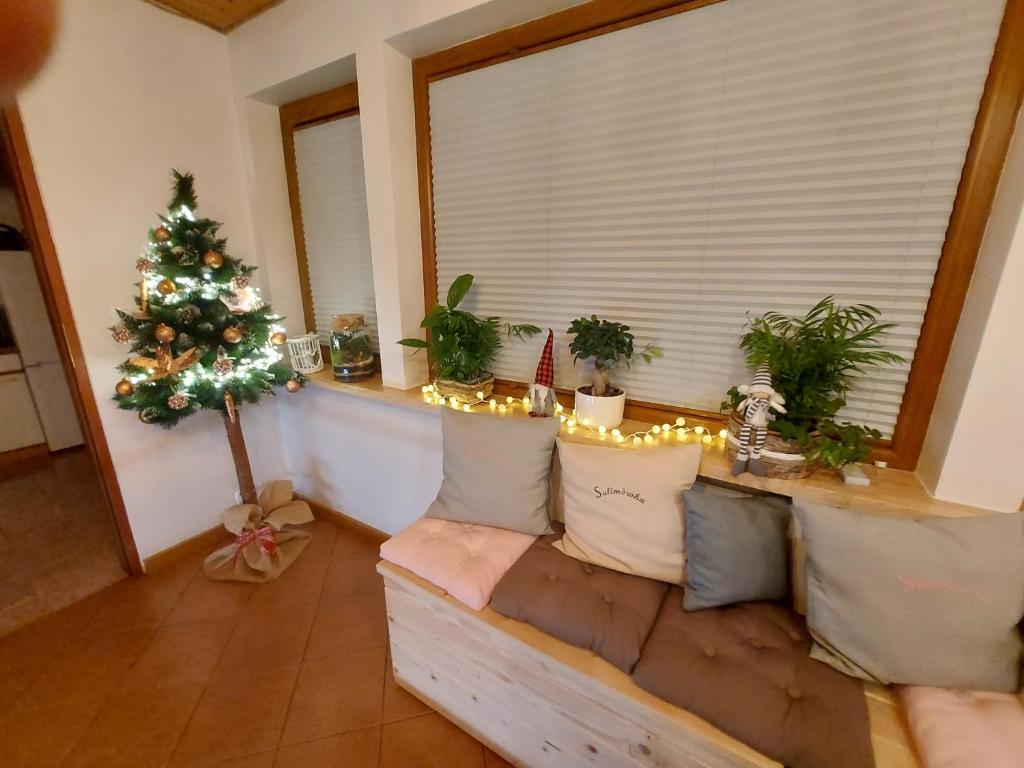 Posedenie v ubytovaní Willa Sulimówka - Noclegi Zakliczyn dom basen bania sauna SPA