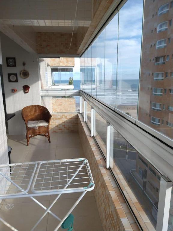  Apto Varanda Gourmet de frente para o mar - Ocian