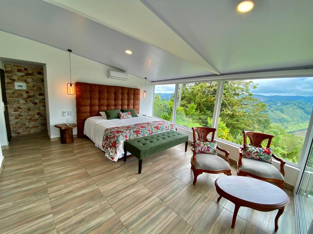 Paisaje cerca de este hotel