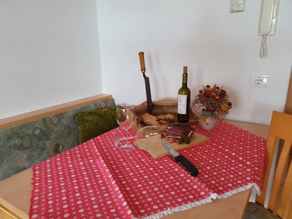 Nápoje v ubytování Kramerhof