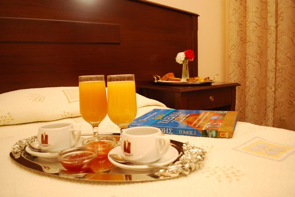 Nápoje v ubytování Hotel Faraggi