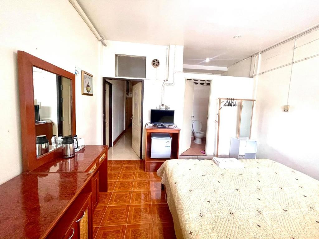 TV a/nebo společenská místnost v ubytování Topnorth Hotel Maesai