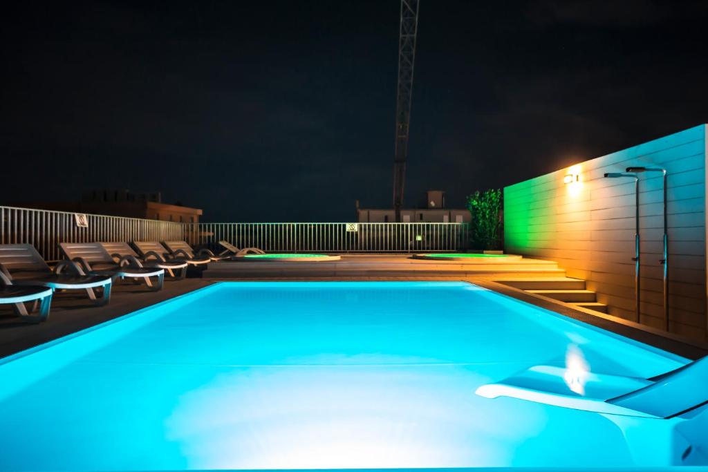Bazén v ubytování Ciccio Hotel nebo v jeho okolí