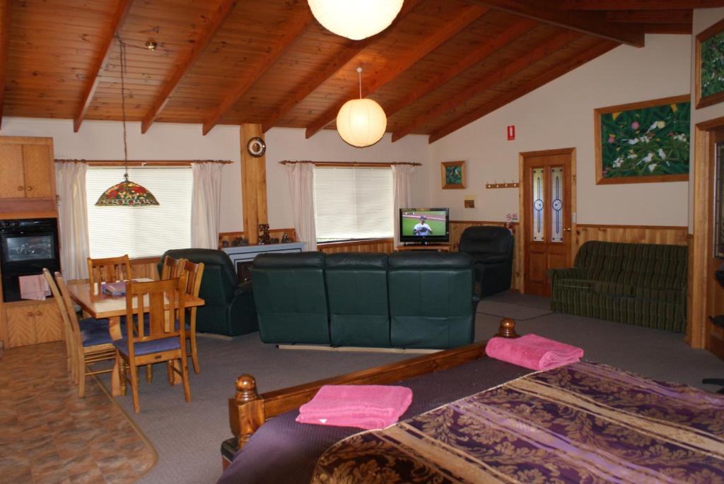 Posezení v ubytování AAA Granary Accommodation