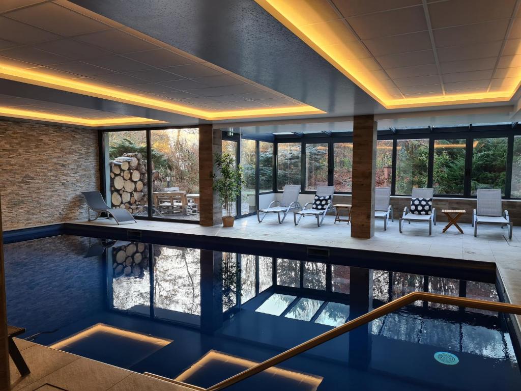 Posezení v ubytování Maison Jenny Hotel Restaurant & Spa