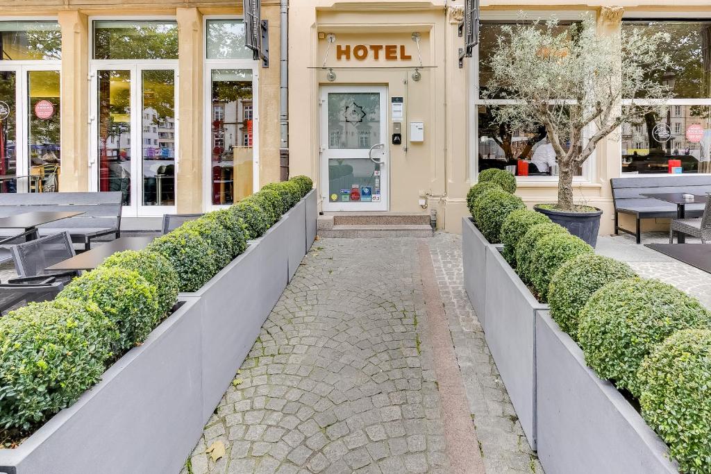 Budova, kde se hotel nachází