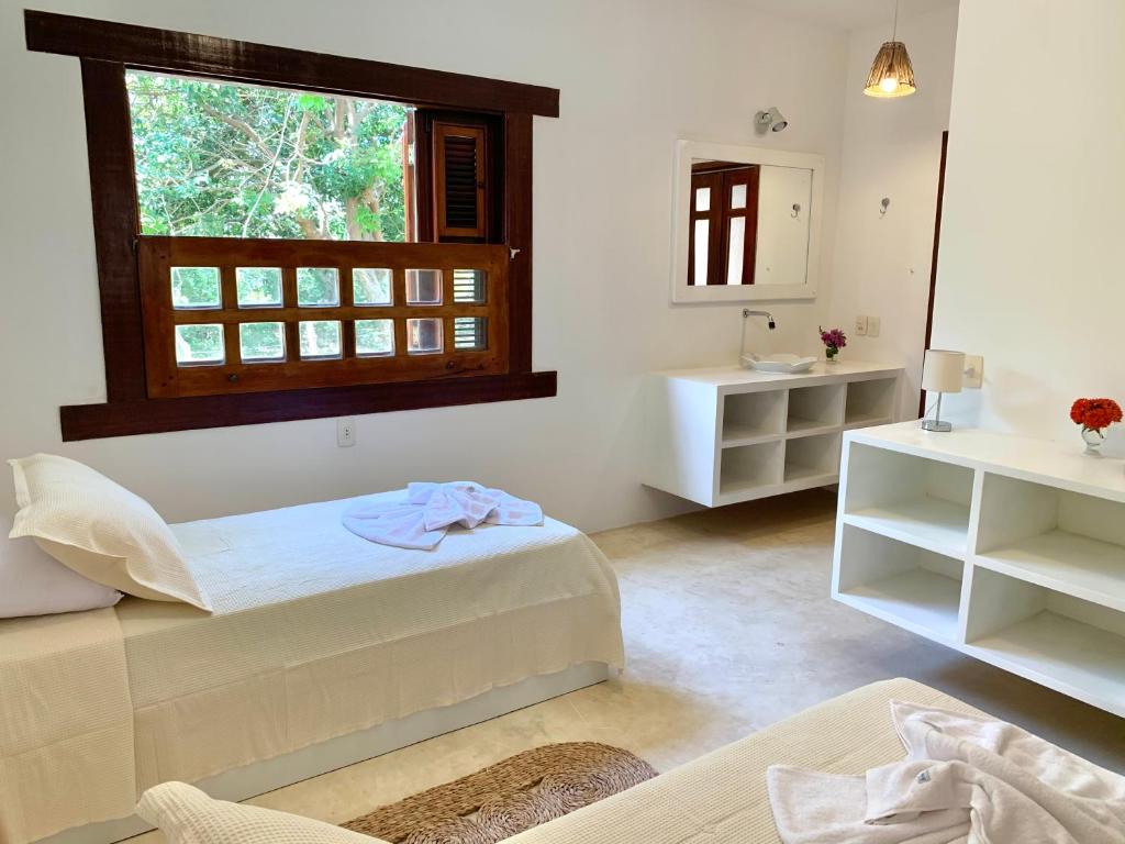 Ένα ή περισσότερα κρεβάτια σε δωμάτιο στο Loft Jeri
