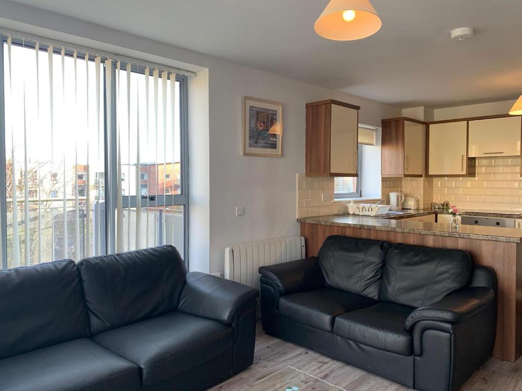 Kuchyň nebo kuchyňský kout v ubytování Wild Atlantic Apartments Killarney