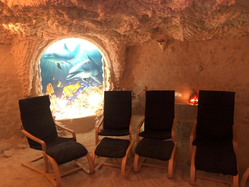 Posezení v ubytování Lileya Hotel