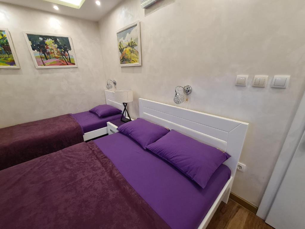 Postel nebo postele na pokoji v ubytování Hotel Sunce