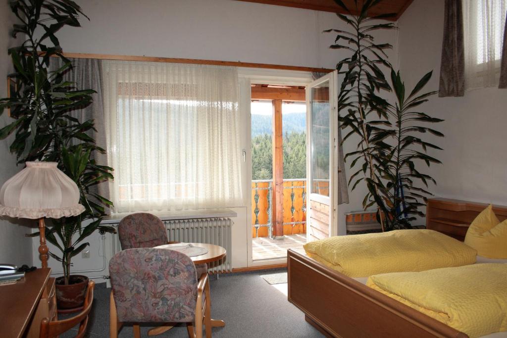 Posezení v ubytování Schwarzwald-Gasthof Hirsch
