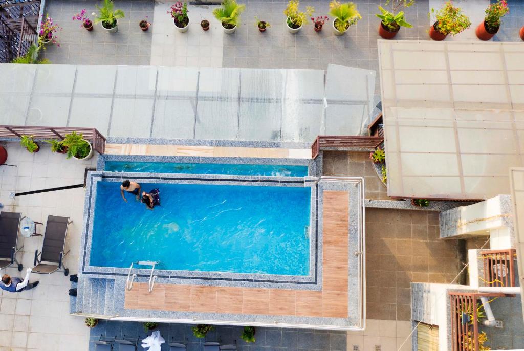 Hồ bơi trong/gần Hotel Shaara