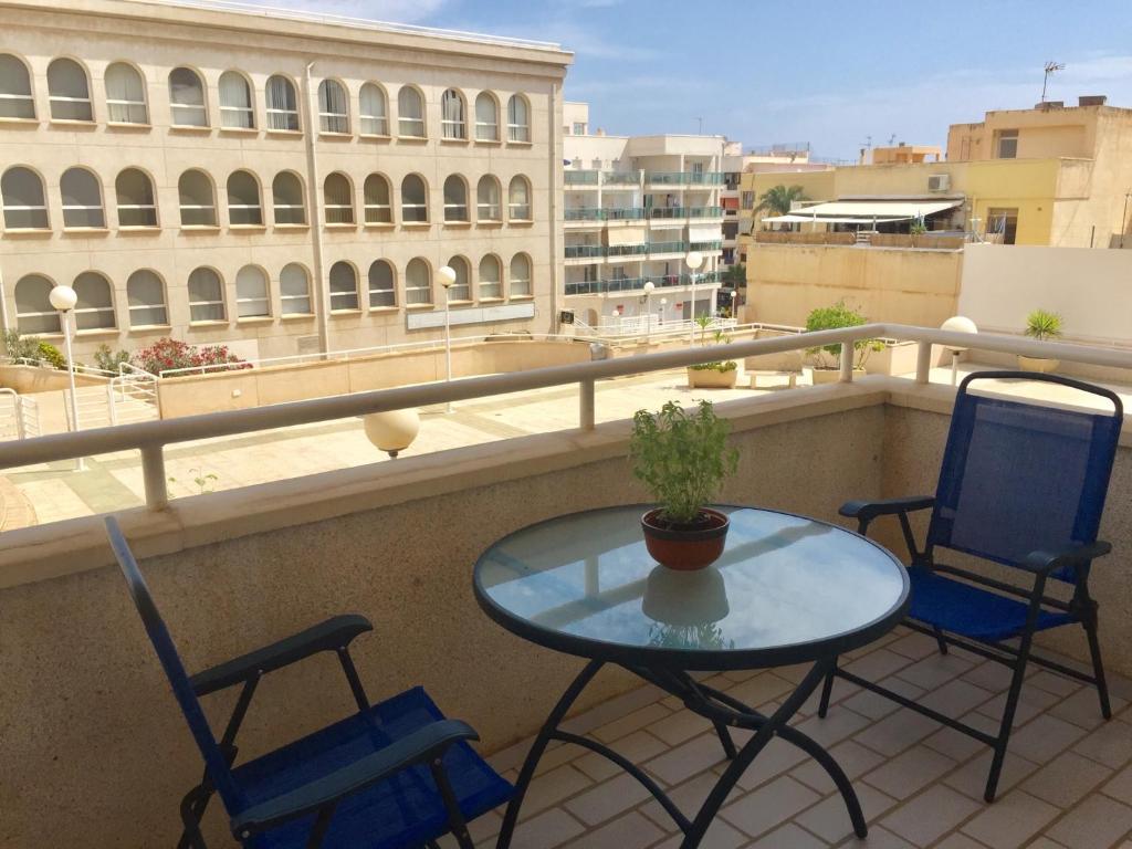 Balkón nebo terasa v ubytování 1 Calle del Mar Apartamento