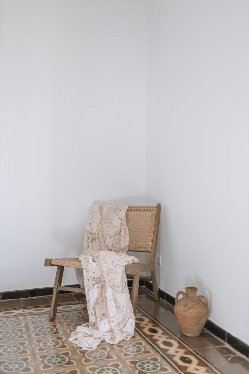 A seating area at Ecoturisme Mas Ribas