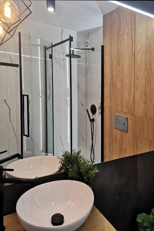 Kúpeľňa v ubytovaní Apartament Liliowa Przełęcz