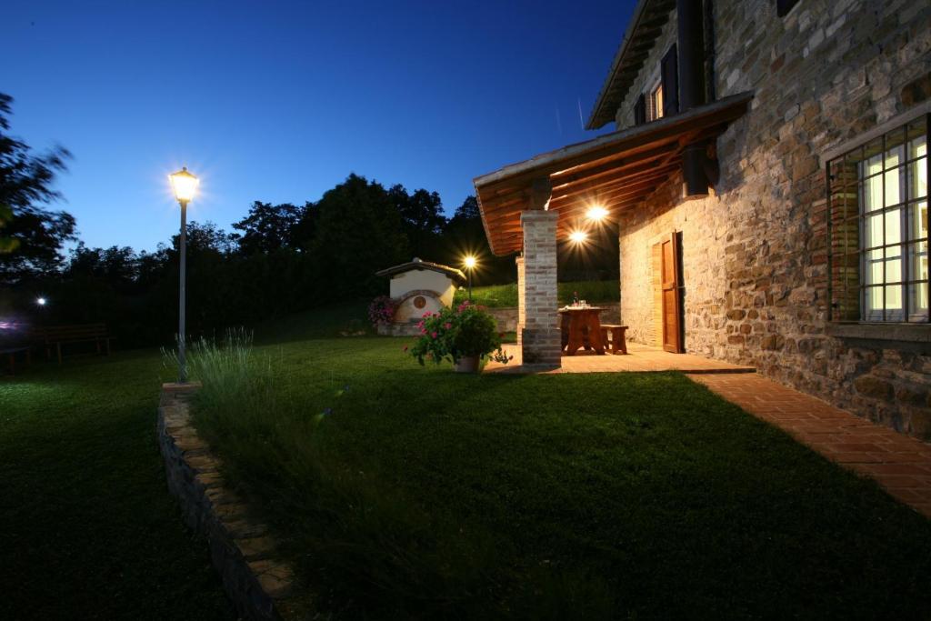 Zahrada ubytování Agriturismo Caiburroni