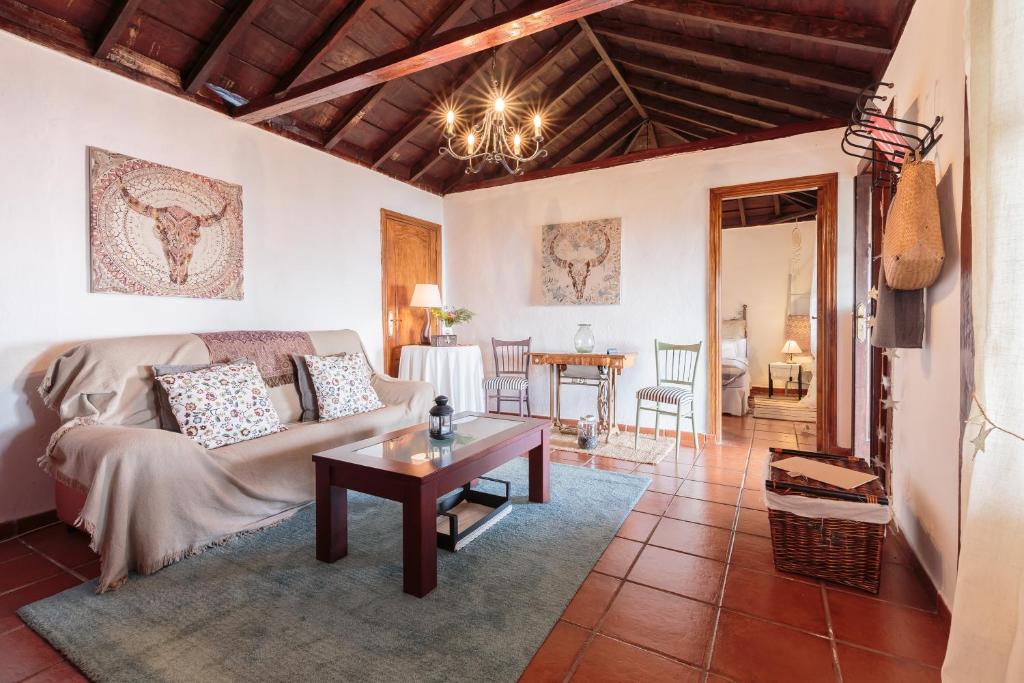 Posezení v ubytování Casita Estrella del Norte