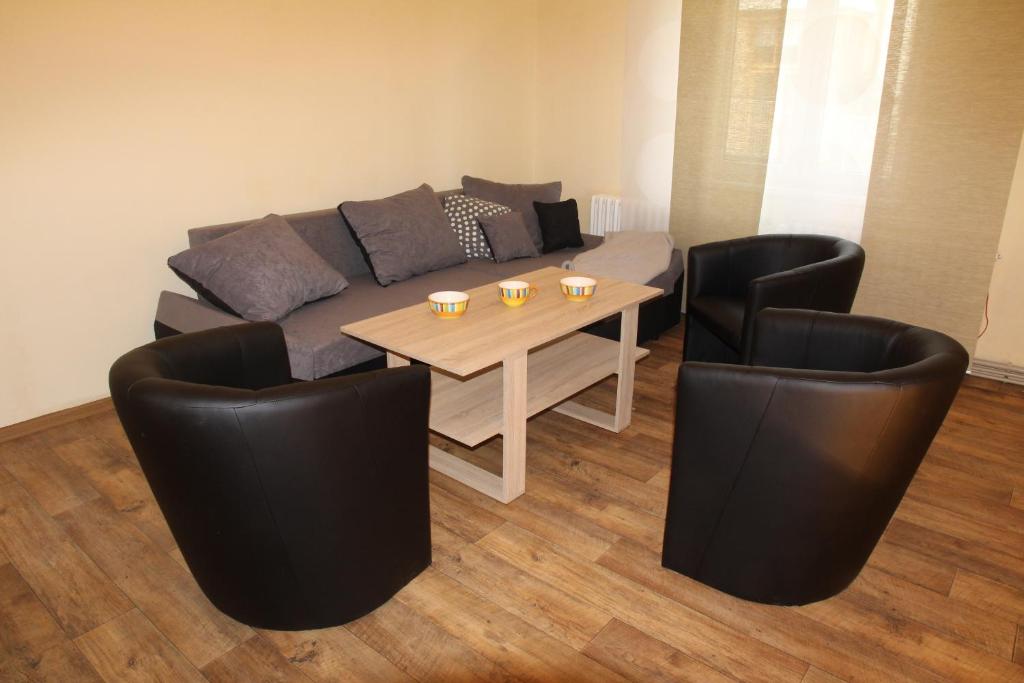 Posezení v ubytování Apartmán U Kačáku
