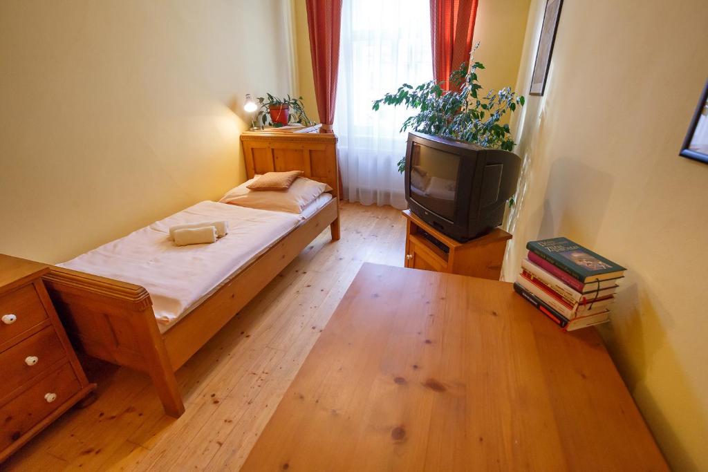 Postel nebo postele na pokoji v ubytování Pension Paseka