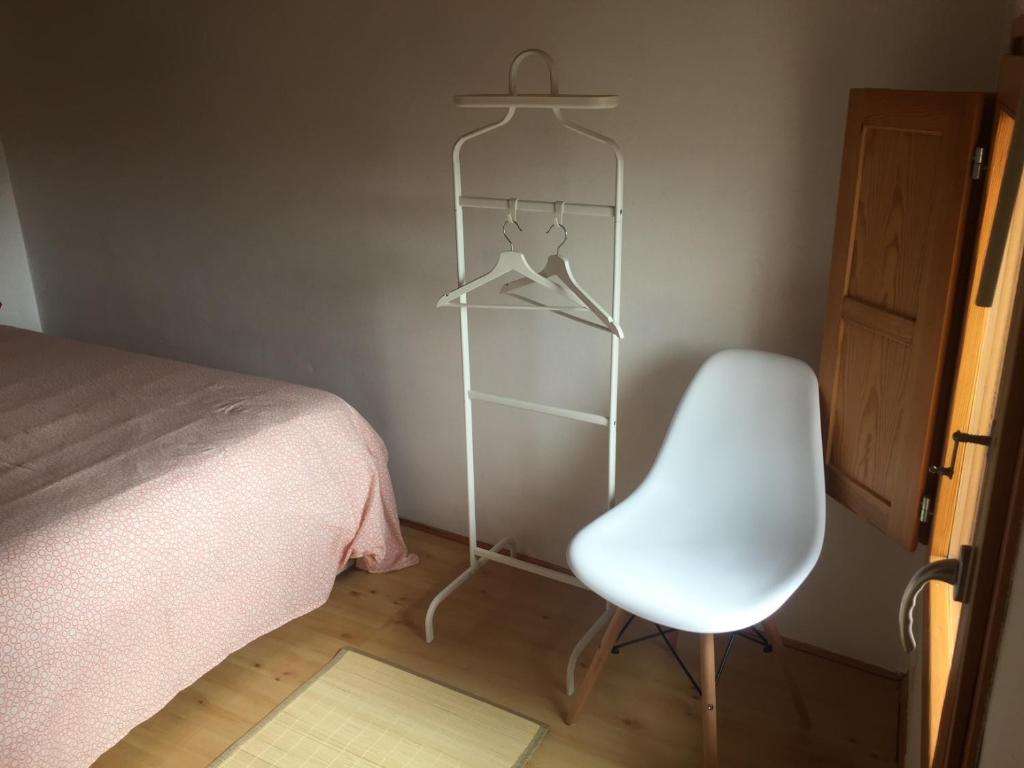 Postel nebo postele na pokoji v ubytování Buhardilla Con Encanto Centro Historico