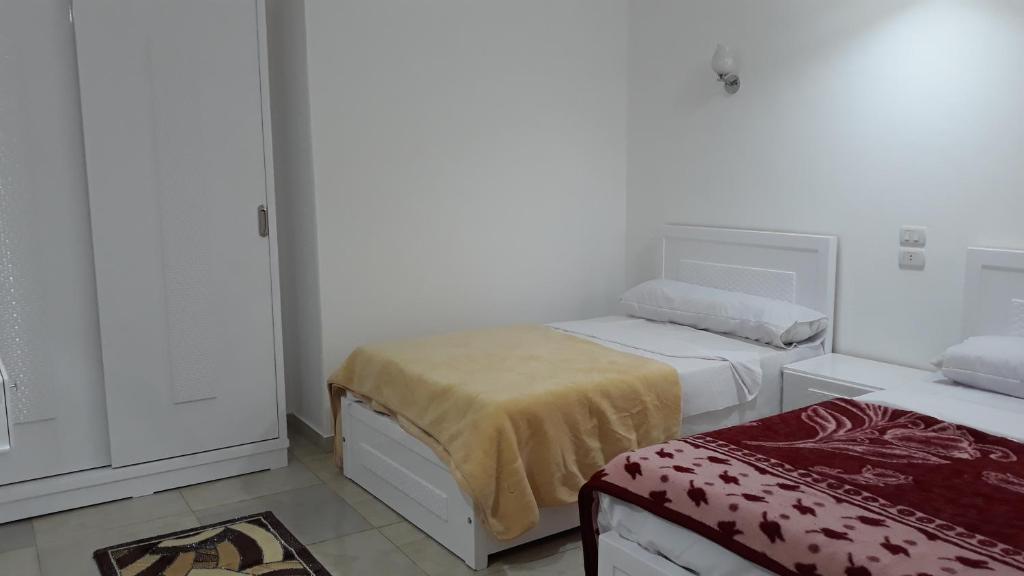 Postel nebo postele na pokoji v ubytování Hofni Palace Nile Niew