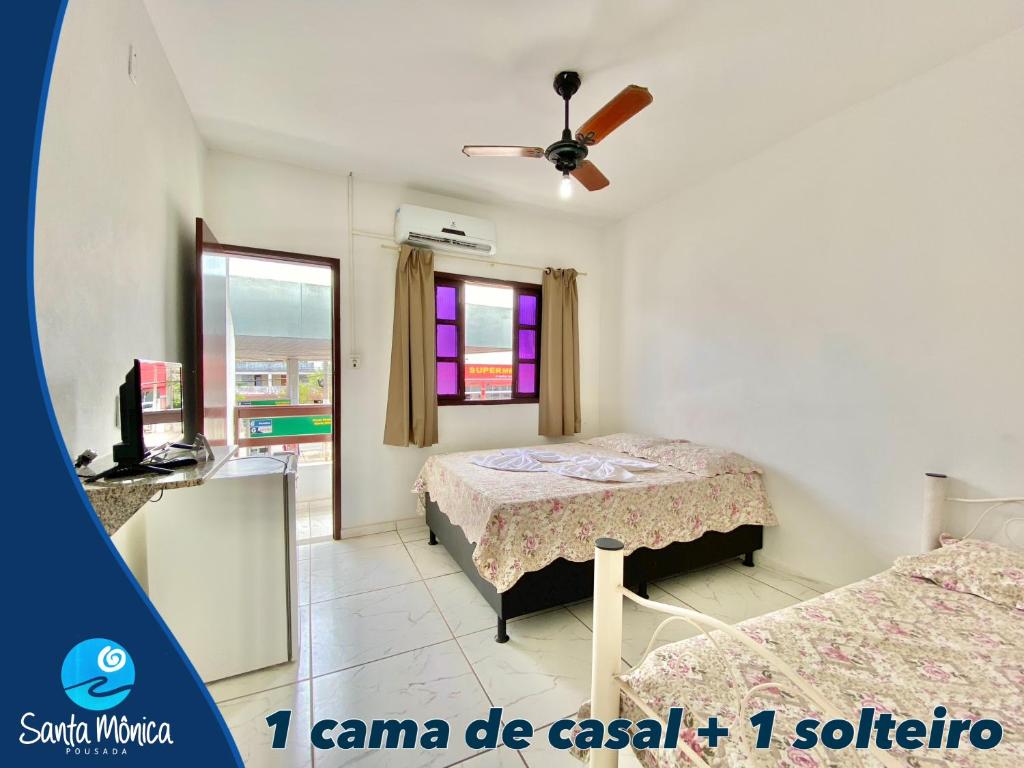 Pousada Santa Monica - Suite Met Balkon