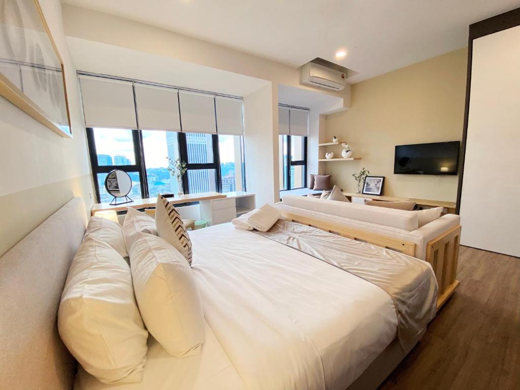 Ceylonz Lifestyle Suites @ Bukit Bintang - King Studio Avec Canapé-lit