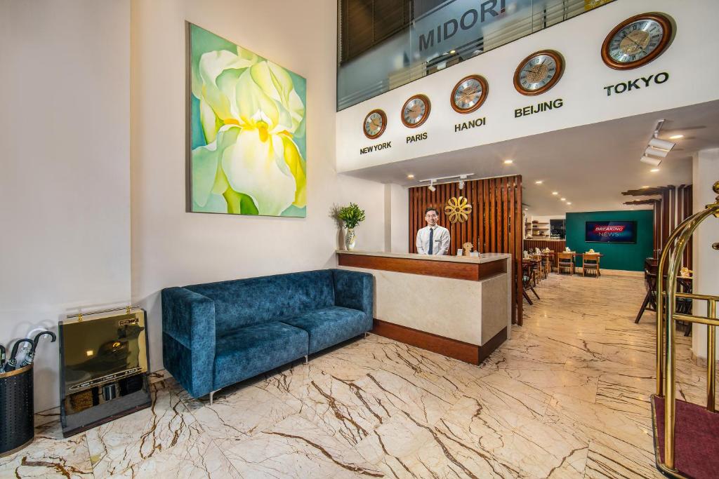 Vstupní hala nebo recepce v ubytování Midori Boutique Hotel