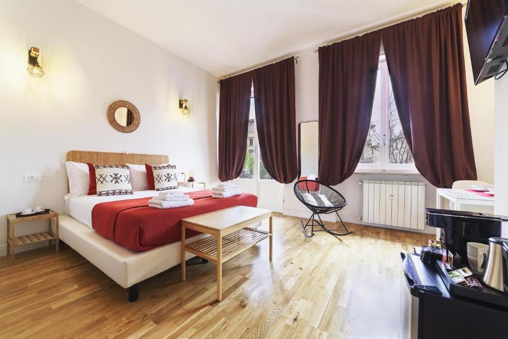 Posteľ alebo postele v izbe v ubytovaní Lavagnini My Place B&B