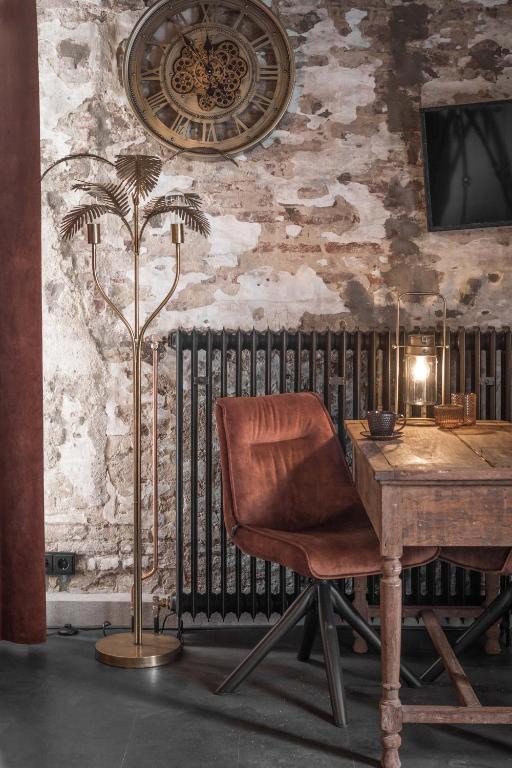 Posezení v ubytování B&B Slapen bij DKW