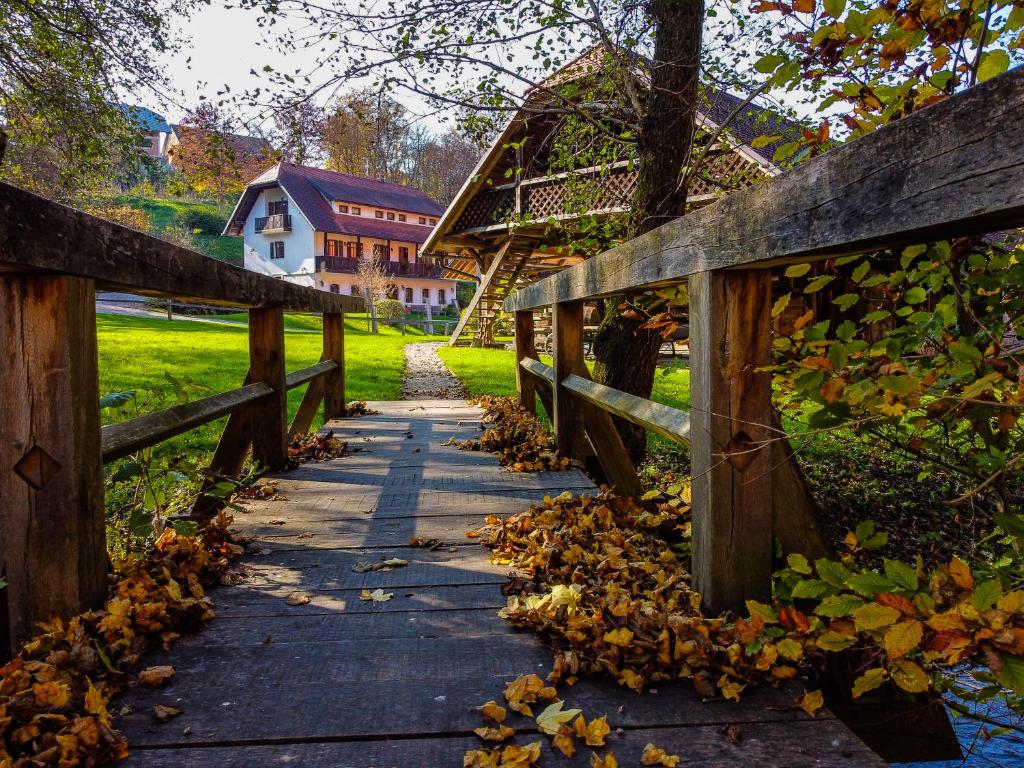 Zahrada ubytování Domačija Šeruga Countryside hotel