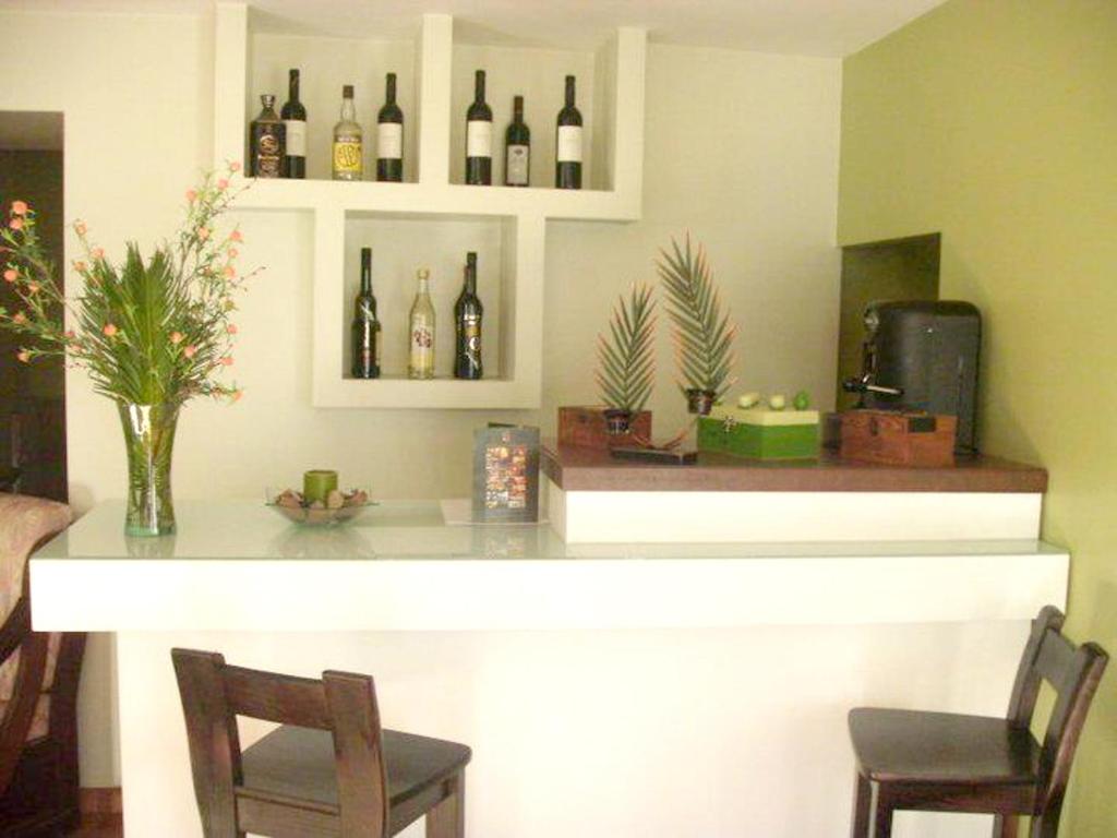 Lobby alebo recepcia v ubytovaní 7 bedrooms house with furnished terrace at Santa Eulalia