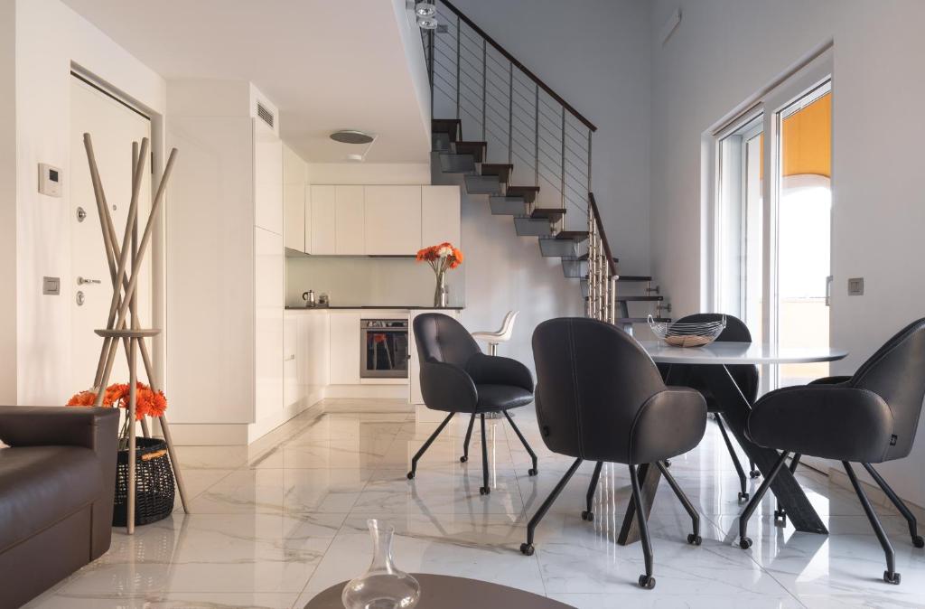 Kuchyň nebo kuchyňský kout v ubytování Yachting Residence
