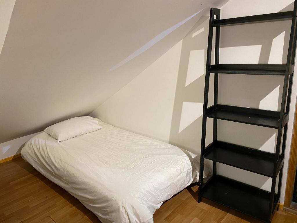 Postel nebo postele na pokoji v ubytování French Andes Apart Hostel